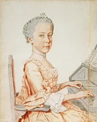 Porträt der Erzherzogin Maria Josepha von Österreich